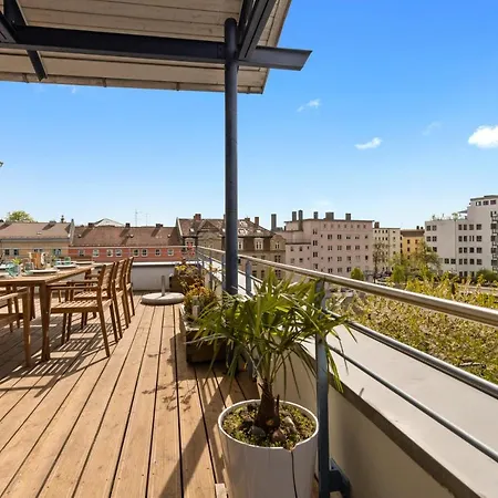 Apartmán Arbio I Premium Penthouse Augsburg