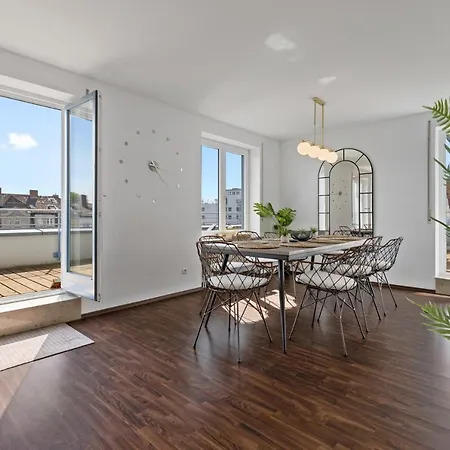 Arbio I Premium Penthouse Appartement Augsbourg