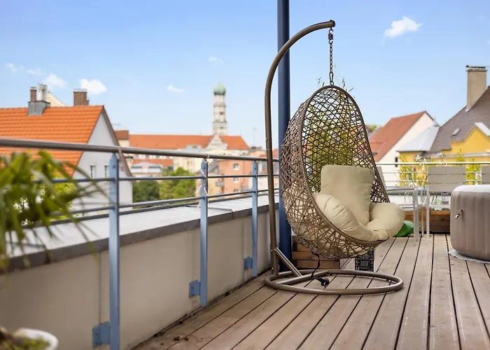Arbio I Premium Penthouse Augsburg